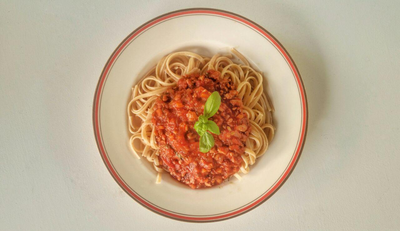 Spaghetti mit Tofu-Bolognese - Rezept | Animal Rights Switzerland