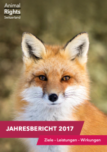 Animal Rights Switzerland Jahresbericht 2017 Jahresberichte & Statuten
