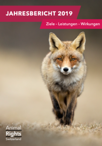 Jahresbericht 2019 Animal Rights Switzerland