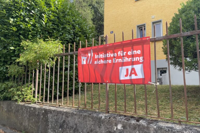 Fahne Ernährungsinitiative